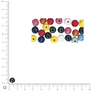 Comparateur de prix : Rayher Hobby perles en bois 6 mm 6 mm 49 Mélange 115 St