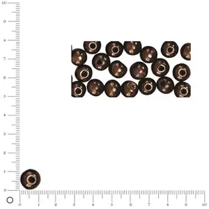 Comparateur de prix : Rayher Perles en bois - Polies - Brun foncé - 12 mm - 32 pcs