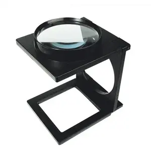 Loupe pliable - RAYHER - Ø 110 mm - Zoom 300 % (compte fil) pas cher