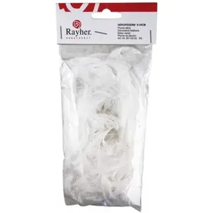 Rayher Plumes - Blanc - 3-10 cm - 5 gVendu parscrapmalin