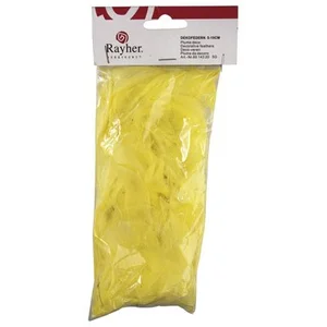Rayher Plumes - Jaune - 5-10 cm - 5 g pas cher