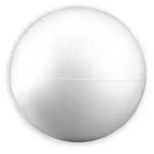 Divers Rayher 3300400 Boule en polystyrène Blanc 8 cm D 4006166040566