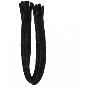 Rayher Chenille - Noir - Ø 9 mm - 50 cm - 10 piècesVendu parscrapmalin
