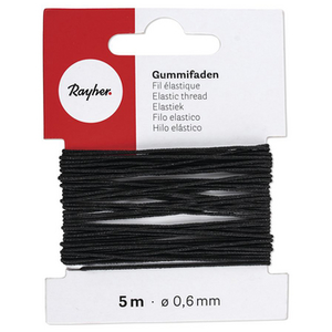 Comparateur de prix : Fil élastique ø 0.6 mm x 5 m Noir