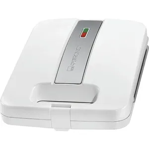 Comparateur de prix : Clatronic - Appareil à croque-monsieur 4 emplacements blanc - 1200W T.U