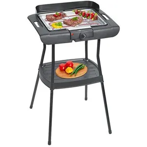 Barbecue Gril électrique sur pieds Clatronic BQS 3508 Noir