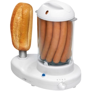 Clatronic Machine à Hot Dog et Cuiseur à oeufs Clatronic HDM 3420 EKN Blanc pas cher