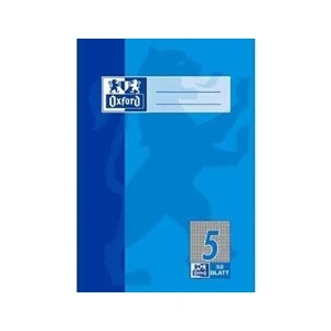 Oxford cahier, format a5, linature 5 5 mm quadrill, 100050379
