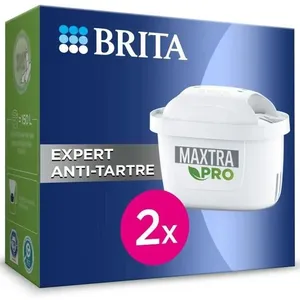 Comparateur de prix : BRITA FRANCE Pack 2 filtres à eau MAXTRA PRO- LIMESCALE EXPERT 1050428