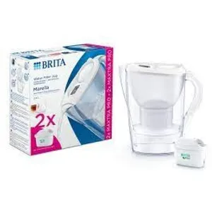 Comparateur de prix : Marella Blanca Carafe filtrante avec 2 filtres Maxtra Pro 2,4 L 1051130 Brita