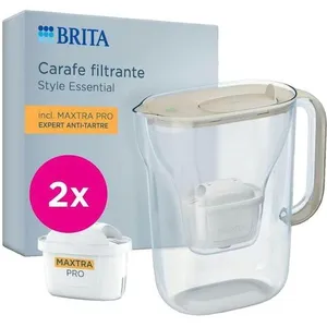 Carafe filtrante BRITA - Style Essential Sable - Capacité 24L dont 14L... pas cher