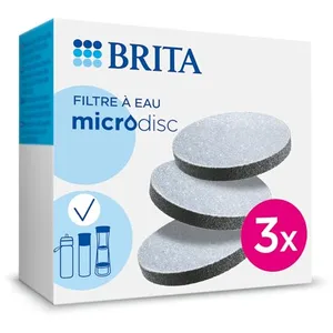 Comparateur de prix : Pack De 3 Filtres Microdisc Pour Bouteilles Et Gourdes Filtrantes Brita - 8