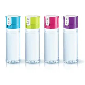 Comparateur de prix : Gourde filtrante transparente verte BRITA - 1 filtre MicroDisc inclus