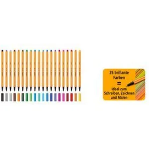 Comparateur de prix : STABILO point 88 - Stylo feutre pointe fine - 1 stylo-feutre - vert fluo
