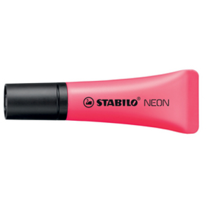 Comparateur de prix : Surligneur - STABILO NEON - 1 surligneur - rose