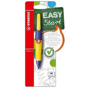 Comparateur de prix : STABILO EASYergo - 1 porte-mine  1.4 gaucher + 3 mines HB - jaune/violet