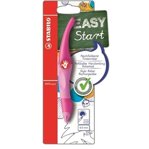 Comparateur de prix : Stylo roller rechargeable Stabilo Easy Original Droit Rose