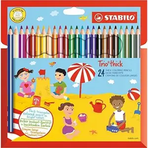 Comparateur de prix : Kredki Trio Grube 24 Sztuki 203 24-01 Stabilo