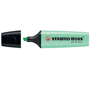STABILO Lot De 12 Surligneurs BOSS ORIGINAL Rechargeable Pte Biseautée 2-5 Mm Lilas