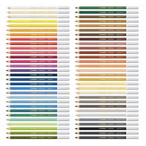 Crayon de couleur Stabilo CarbOthello - crayon de couleur fusain paste... pas cher
