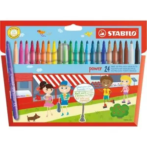 Stabilo Etui de 24 Feutres POWER Pte MoyenneVendu parfnac