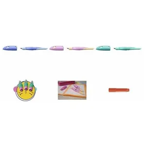 STABILO Stylo plume EASYbirdy L Edition pastel, bleu/azur