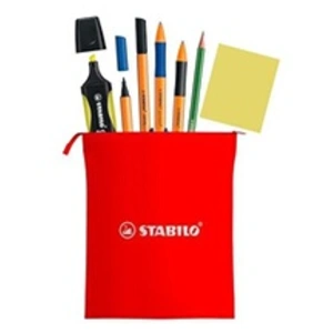 Trousse télétravail STABILO GREEN - Rouge pas cher