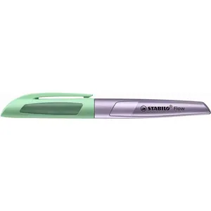 Stylo plume Stabilo Flow cosmetic Vert et Violet