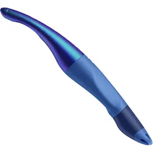 STABILO Stylo roller EASYoriginal Holograph Edition, bleu