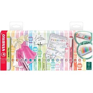 Comparateur de prix : STABILO swing cool - Surligneur - Etui chevalet x 18 surligneurs