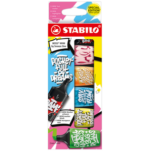 Comparateur de prix : STABILO Snooze One Lot de 6 marqueurs Boss Mini Fluorescent
