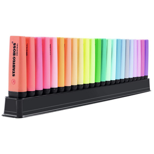 Comparateur de prix : Stabilo boss original marqueur 23 pièce(s) pointe biseautée multicolore