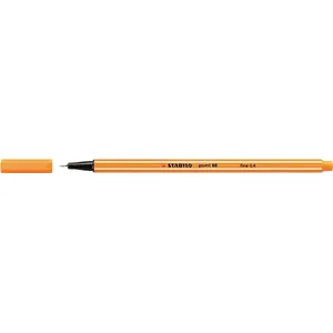 Comparateur de prix : Stylo feutre pointe fine - STABILO point 88 - 1 stylo-feutre - orange