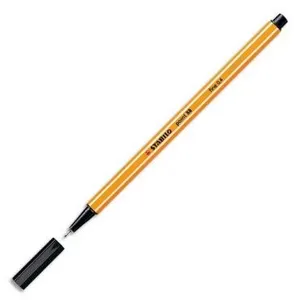 Comparateur de prix : STABILO Lot de 3 Stylos feutre POINT 88 pointe fine 0,4 mm noir