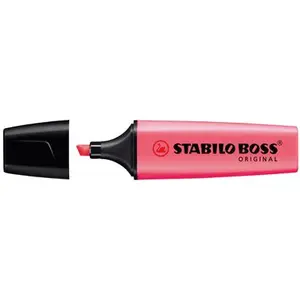 Comparateur de prix : STABILO BOSS ORIGINAL - Surligneur - Lot x 10 surligneurs fluo - Rose