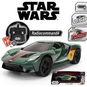 Voiture Radiocommandée Star Wars Boba Fett Ford GT 2.4 GHz Turbo Boost...
