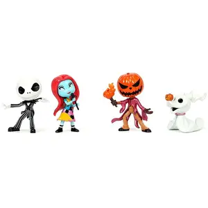Jada Metalfigs Halloween Town 4 figurines pas cher
