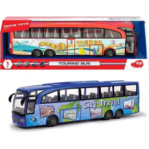 Dickie Toys ? Touring Bus, Bus De Voyage - 203745005 pas cher