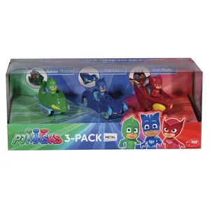 Comparateur de prix : Smoby Coffret de 3 véhicules Majorette avec 3 figurines Pyjamasques