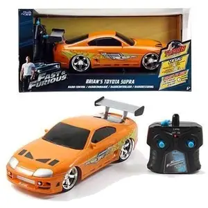 Comparateur de prix : Voiture radio commandée Jada Fast and Furios Brian's Toyota Supra Orange