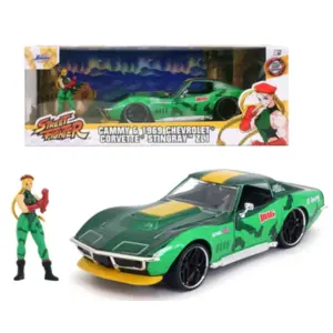 Comparateur de prix : Jada Véhicule Ii Cammy 1969 Chevrolet Corvette 1:24 Street Fighter