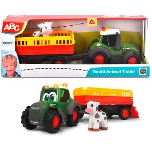 Comparateur de prix : Smoby Gamme Dickie Abc Tracteur Fendt + Remorque 30cm