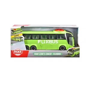 Dickie Toys Autocar Man Flixbus Vert-Dickie Toys pas cher