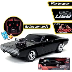 Fast And Furious - Voiture Radiocommandee Dodge Charger 1/16