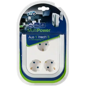 G?n?rique REV MultiPower 3-fach Steckdosenextenstion