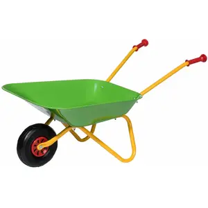 Comparateur de prix : Brouette verte et jaune junior rollyMetallschubkarre Rolly Toys