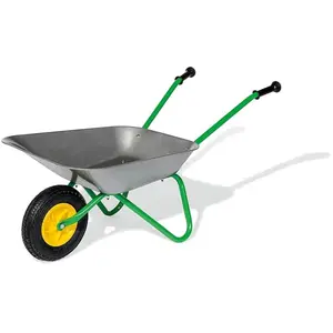 Comparateur de prix : Rolly Toys Brouette (vert/métal/pneu pneumatique) - Rolly Toys 271757