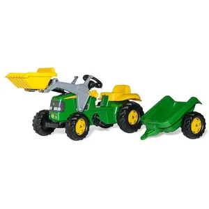 Rolly Toys 023110 Rollykid John Deere Pell Lader Avec Remorque pas cher