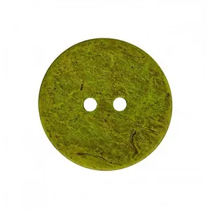 Non communiqué Boutons Coco 23 mm X 2 Vert Foncé - Union Knopf(...) -