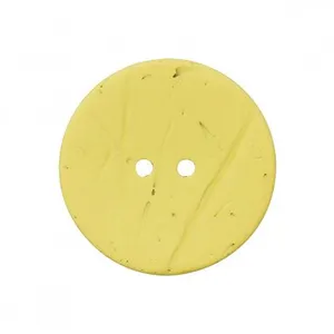 Non communiqué Boutons Coco 23 mm X 2 Jaune - Union Knopf(...) -